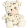 Aurora Adorable Dumplin’ Pig Stuffed Animal – Cozy Characters for Decorating Bedrooms – Perfect for Birthdays, Adults and Kids All Ages – Spotted 9.5 Inches