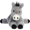 Aurora® Adorable Flopsie™ Petunia Donkey™ Stuffed Animal – Used to Create Imaginative Play Adventures – Perfect for Birthdays, Kids and Adults, All Ages – Gray 12 Inches