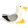 Aurora Adorable Flopsie Squawks Seagull with Fry Stuffed Animal – Used to Create Imaginative Play Adventures – Perfect for Birthdays, Kids and Adults, All Ages – White 11.5 Inches