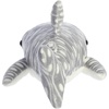 Aurora® Adorable Flopsie™ Whale Shark Stuffed Animal – Playful Ease – Timeless Companions – Grey 12 Inches