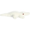 Aurora® Adorable Mini Flopsie™ Albino Alligator Stuffed Animal – Playful Ease – Timeless Companions – White 8 Inches