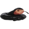 Aurora® Adorable Mini Flopsie™ Bella Black Snake™ Stuffed Animal – Mini Companions Ready for Playful Adventures – for Kids All Ages, Toddlers, Adults, and Families – 6 Inches