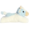 Aurora Adorable Mini Flopsie Billie Blueberry Cow Stuffed Animal – Mini Companions Ready for Playful Adventures – For Kids All Ages, Toddlers, Adults, and Families – Blue 8.5 Inches