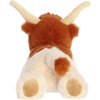 Aurora® Adorable Mini Flopsie™ Buck Longhorn Cow™ Stuffed Animal – Mini Companions Ready for Playful Adventures – for Kids All Ages, Toddlers, Adults, and Families – Brown 8 Inches