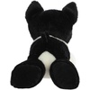 Aurora® Adorable Mini Flopsie™ Eva Boston Terrier™ Stuffed Animal – Mini Companions Ready for Playful Adventures – for Kids All Ages, Toddlers, Adults, and Families – Black 8 Inches