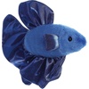 Aurora® Adorable Mini Flopsie™ Finley Betta Fish™ Stuffed Animal – Mini Companions Ready for Playful Adventures – for Kids All Ages, Toddlers, Adults, and Families – Blue 8.5 Inches