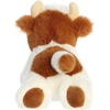 Aurora Adorable Mini Flopsie Grazy Guernsey Cow Stuffed Animal – Mini Companions Ready for Playful Adventures – For Kids All Ages, Toddlers, Adults, and Families – Brown 8.5 Inches