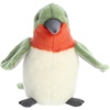 Aurora® Adorable Mini Flopsie™ Ruby-Throated Hummingbird Stuffed Animal – Mini Companions Ready for Playful Adventures – for Kids All Ages, Toddlers, Adults, and Families – Green 7.5 Inches