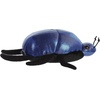 Aurora® Adorable Mini Flopsie™ Saqqara Scarab Beetle™ Stuffed Animal – Mini Companions Ready for Playful Adventures – for Kids All Ages, Toddlers, Adults, and Families – Blue 8 Inches