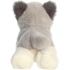 Aurora® Adorable Mini Flopsie™ Wolf Pup Stuffed Animal – Mini Companions Ready for Playful Adventures – for Kids All Ages, Toddlers, Adults, and Families – Gray 8 Inches
