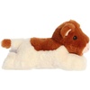 Aurora® Adorable Mini Flopsie™ Wyatt Longhorn Calf™ Stuffed Animal – Mini Companions Ready for Playful Adventures – for Kids All Ages, Toddlers, Adults, and Families – Brown 8 Inches