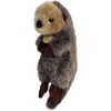 Aurora® Adorable Miyoni® Tots Baby Sea Otter Stuffed Animal – Lifelike Details Make a Cherished Companion – Perfect for Decorating Bedrooms or Classrooms – Brown 11 Inches