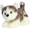Aurora® Adorable Miyoni® Tots Siberian Husky Pup Stuffed Animal – Lifelike Detail – Cherished Companionship – Gray 10 Inches