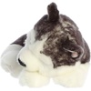 Aurora® Adorable Miyoni® Tots Sleepy Husky Pup Stuffed Animal – Lifelike Details Make a Cherished Companion – Perfect for Decorating Bedrooms or Classrooms – Gray 10 Inches