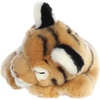 Aurora® Adorable Miyoni® Tots Sleepy Tiger Cub Stuffed Animal – Lifelike Details Make a Cherished Companion – Perfect for Decorating Bedrooms or Classrooms – Brown 10.5 Inches