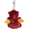 Aurora® Adorable Palm Pals™ Aidan Dragon™ Clip-On – Fun Collectible Plush For Kids and Adult Collectors – Perfect for Decorating Rooms and Birthday Gifts – Red 4 Inches