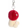 Aurora® Adorable Palm Pals™ Amanita Mushroom™ Clip-On- Fun Collectible Plush for Kids and Adult Collectors – Perfect for Backpacks and Birthday Gifts – Red 4 Inches