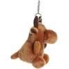 Aurora® Adorable Palm Pals™ Cinnamon Moose™ Clip-On – Fun Collectible Plush For Kids and Adult Collectors – Perfect for Decorating Rooms and Birthday Gifts – Brown 4.5 Inches