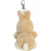 Aurora® Adorable Palm Pals™ Ella Bunny™ Clip-On- Fun Collectible Plush for Kids and Adult Collectors – Perfect for Backpacks and Birthday Gifts – Brown 4 Inches