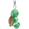Aurora Adorable Palm Pals Honu Sea Turtle Clip-On – Fun Collectible Plush for Kids and Adult Collectors – Perfect for Decorating Rooms and Birthday Gifts – Green 4 Inches