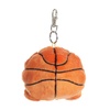 Aurora® Adorable Palm Pals™ Hoops Basketball™ Clip-On – Fun Collectible Plush For Kids and Adult Collectors – Perfect for Decorating Rooms and Birthday Gifts – Orange 4 Inches