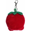 Aurora® Adorable Palm Pals™ Juicy Strawberry™ Clip-On- Fun Collectible Plush for Kids and Adult Collectors – Perfect for Backpacks and Birthday Gifts – Red 4 Inches
