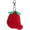 Aurora® Adorable Palm Pals™ Juicy Strawberry™ Clip-On- Fun Collectible Plush for Kids and Adult Collectors – Perfect for Backpacks and Birthday Gifts – Red 4 Inches