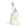 Aurora® Adorable Palm Pals™ Kota Lucky Cat™ Clip-On – Fun Collectible Plush For Kids and Adult Collectors – Perfect for Decorating Rooms and Birthday Gifts – White 4.5 Inches