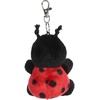 Aurora Adorable Palm Pals Lil Spots Ladybug Clip-On – Fun Collectible Plush for Kids and Adult Collectors – Perfect for Decorating Rooms and Birthday Gifts – Red 4 Inches
