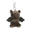 Aurora® Adorable Palm Pals™ Luna Bat™ Clip-On – Fun Collectible Plush for Kids and Adult Collectors – Perfect for Decorating Rooms and Birthday Gifts – Black 4 Inches