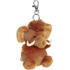 Aurora Adorable Palm Pals Mo Woolly Mammoth Clip-On – Fun Collectible Plush for Kids and Adult Collectors – Perfect for Decorating Rooms and Birthday Gifts – Brown 4 Inches