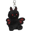 Aurora® Adorable Palm Pals™ Mortimer Mothman™ Clip-On – Fun Collectible Plush For Kids and Adult Collectors – Perfect for Decorating Rooms and Birthday Gifts – Black 4 Inches
