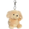 Aurora Adorable Palm Pals Oatmeal Goldendoodle Clip-On – Fun Collectible Plush For Kids and Adult Collectors – Perfect for Decorating Rooms and Birthday Gifts – Tan 4 Inches