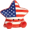 Aurora® Adorable Palm Pals™ Party Sized Americana Star Stuffed Animal – Fun Collectible Plush for Kids and Adult Collectors – Perfect for Decorating Rooms and Birthday Gifts – Multicolor 8.5 Inches