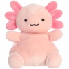 Aurora® Adorable Palm Pals™ Party Sized Ax Axolotl™ Stuffed Animal – Fun Collectible Plush for Kids and Adult Collectors – Perfect for Decorating Rooms and Birthday Gifts – Pink 8 Inches