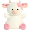 Aurora® Adorable Palm Pals™ Party Sized Belle Strawberry Cow™ Stuffed Animal – Fun Collectible Plush for Kids and Adult Collectors – Perfect for Decorating Rooms and Birthday Gifts – Pink 12 Inches