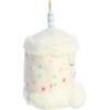 Aurora® Adorable Palm Pals™ Party Sized Happy B’Day Cake™ Stuffed Animal – Fun Collectible Plush for Kids and Adult Collectors – Perfect for Decorating Rooms and Birthday Gifts – White 6.5 Inches