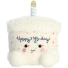 Aurora® Adorable Palm Pals™ Party Sized Happy B’Day Cake™ Stuffed Animal – Fun Collectible Plush for Kids and Adult Collectors – Perfect for Decorating Rooms and Birthday Gifts – White 11 Inches