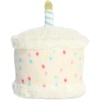 Aurora® Adorable Palm Pals™ Party Sized Happy B’Day Cake™ Stuffed Animal – Fun Collectible Plush for Kids and Adult Collectors – Perfect for Decorating Rooms and Birthday Gifts – White 6.5 Inches