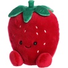 Aurora® Adorable Palm Pals™ Party Sized Juicy Strawberry™ Stuffed Animal – Fun Collectible Plush for Kids and Adult Collectors – Perfect for Decorating Rooms and Birthday Gifts – Red 7 Inches