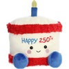 Aurora® Adorable Palm Pals™ Party Sized Limited Edition America B’Day Cake™ Stuffed Animal – Fun Characters Now in Bigger Sizes – Perfect for Decorating Rooms and Gifts – Multicolor 9.5 Inches