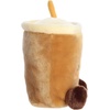 Aurora® Adorable Palm Pals™ Party Sized Milky Tea Boba™ Stuffed Animal – Fun Collectible Plush for Kids and Adult Collectors – Perfect for Decorating Rooms and Birthday Gifts – Brown 7.5 Inches