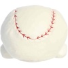 Aurora Adorable Palm Pals Party Sized Slugger Baseball Stuffed Animal – Fun Characters Now in Bigger Sizes – Perfect for Decorating Rooms and Birthday Gifts – White 7 Inches