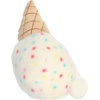 Aurora Adorable Palm Pals Party Sized Sprinkle Ice Cream Stuffed Animal – Fun Characters Now in Bigger Sizes – Perfect for Decorating Rooms and Birthday Gifts – White 7.5 Inches