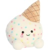 Aurora Adorable Palm Pals Party Sized Sprinkle Ice Cream Stuffed Animal – Fun Characters Now in Bigger Sizes – Perfect for Decorating Rooms and Birthday Gifts – White 7.5 Inches