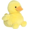 Aurora Adorable Palm Pals Party Sized Tubby Rubber Ducky Stuffed Animal – Fun Characters Now in Bigger Sizes – Perfect for Decorating Rooms and Birthday Gifts – Yellow 8 Inches