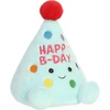 Aurora Adorable Palm Pals Party Sized Viva Party Hat Stuffed Animal – Fun Characters Now in Bigger Sizes – Perfect for Decorating Rooms and Birthday Gifts – Blue 8 Inches