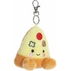 Aurora® Adorable Palm Pals™ Peppa Pizza Slice™ Clip-On – Fun Collectible Plush for Kids and Adult Collectors – Perfect for Decorating Rooms and Birthday Gifts – Yellow 4 Inches