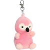 Aurora Adorable Palm Pals Pinky Flamingo Clip-On – Fun Collectible Plush for Kids and Adult Collectors – Perfect for Decorating Rooms and Birthday Gifts – Pink 4 Inches