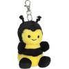 Aurora® Adorable Palm Pals™ Queeny Bee™ Clip-On – Fun Collectible Plush for Kids and Adult Collectors – Perfect for Decorating Rooms and Birthday Gifts – Yellow 4 Inches